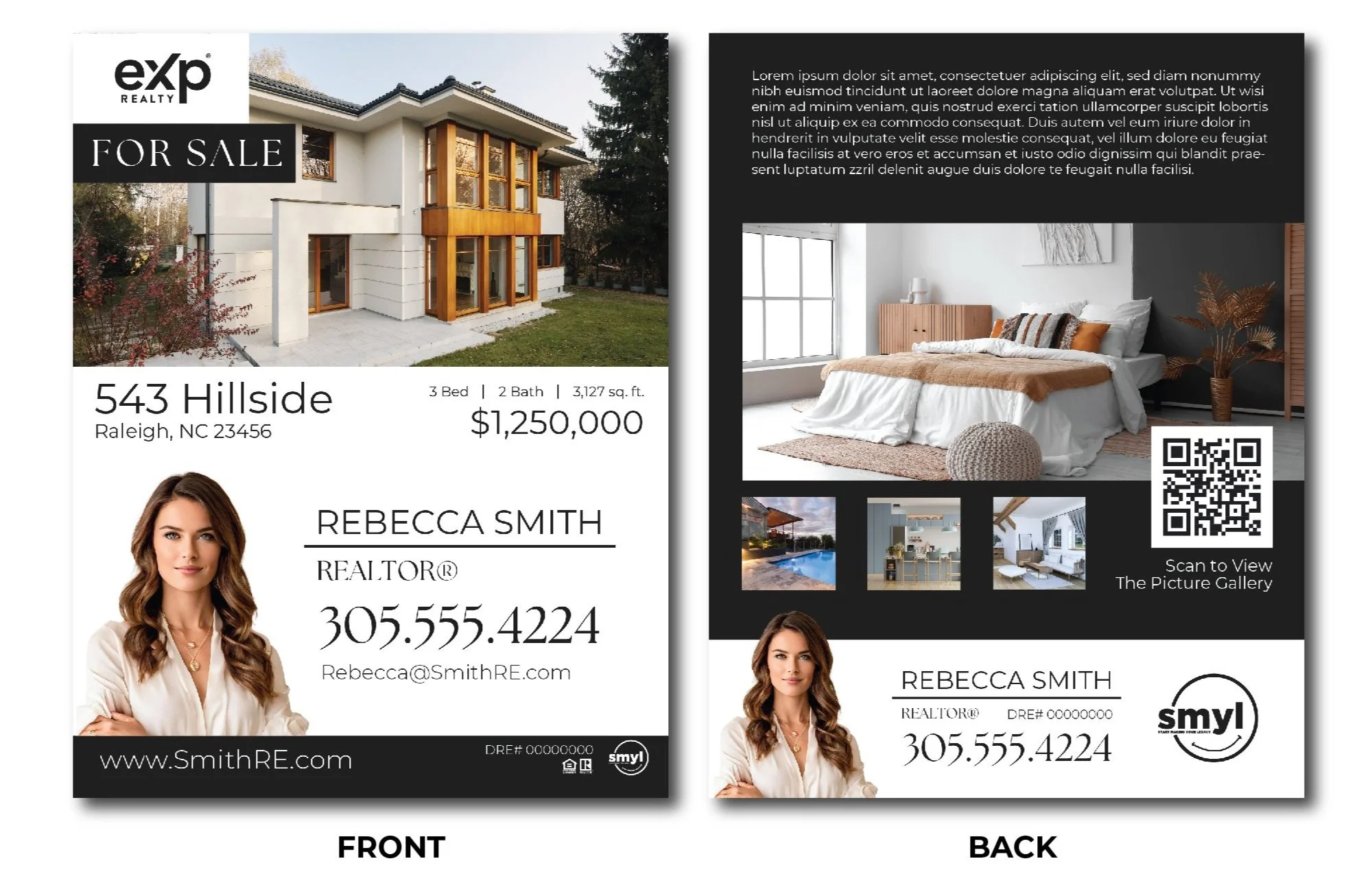eXp Realty property marketing flyer