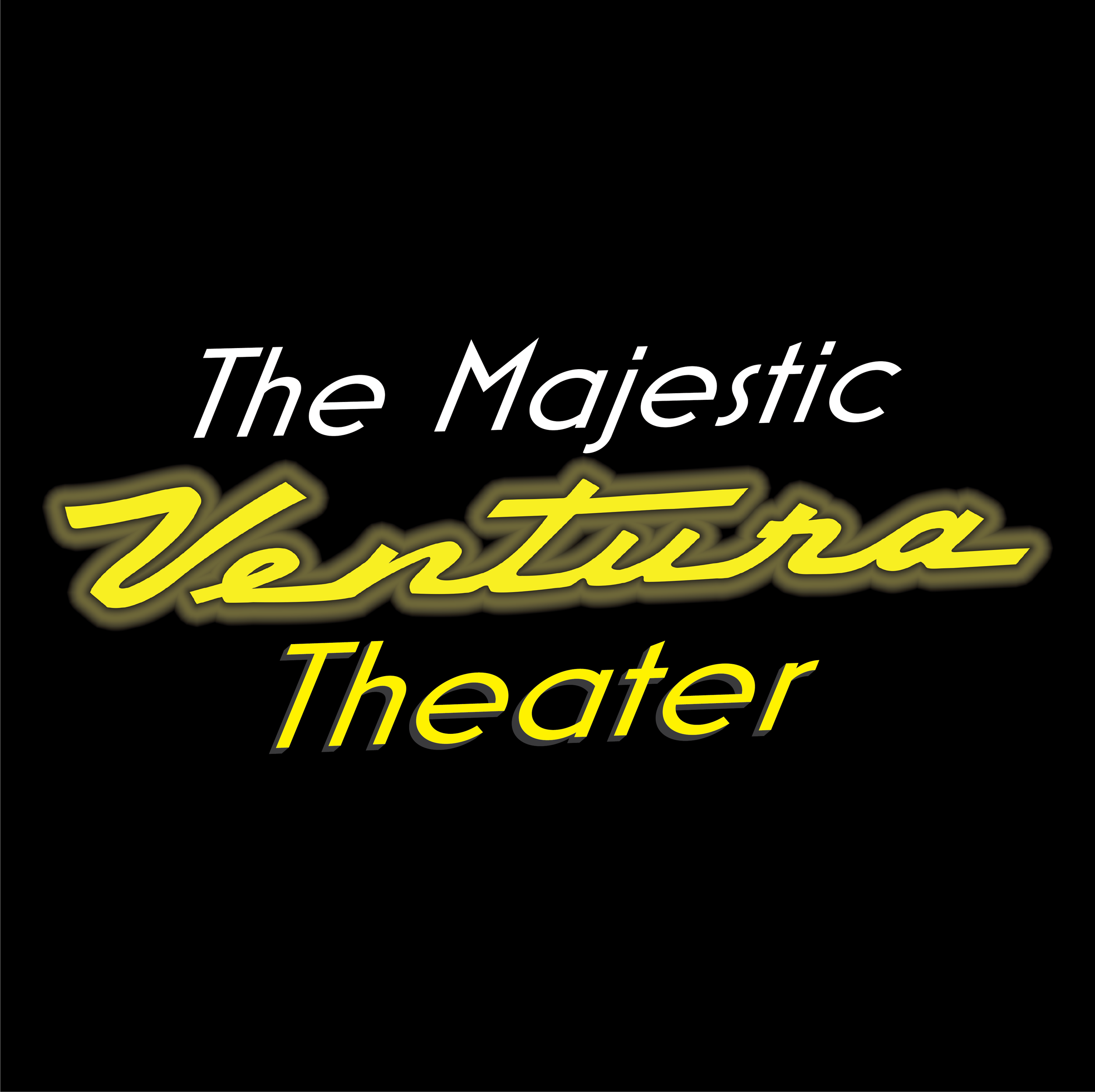 Majestic Ventura Theatre logo design